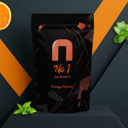 No.1 Energy Drink with Orange Flavour