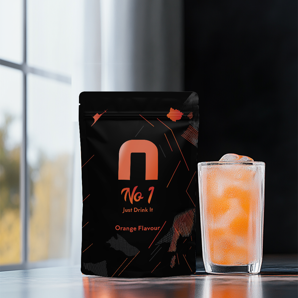 No.1 Energy Drink with Orange Flavour