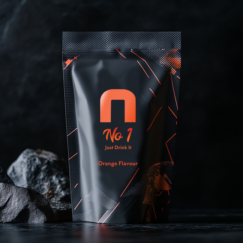 No.1 Energy Drink with Orange Flavour